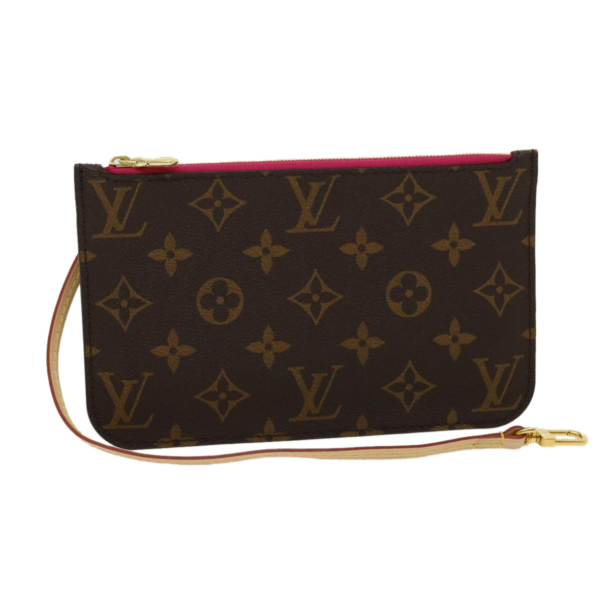 LOUIS VUITTON Monogram Neverfull PM Pouch LV yk4845