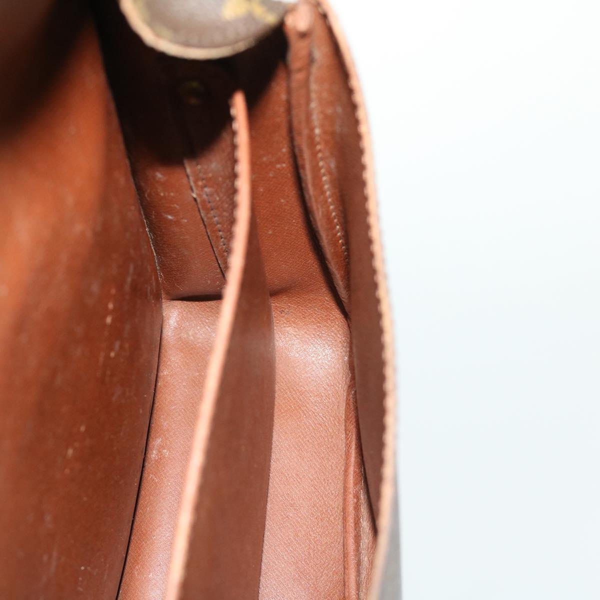 LOUIS VUITTON Monogram Cartouchiere GM Shoulder Bag M51252 LV yk4900