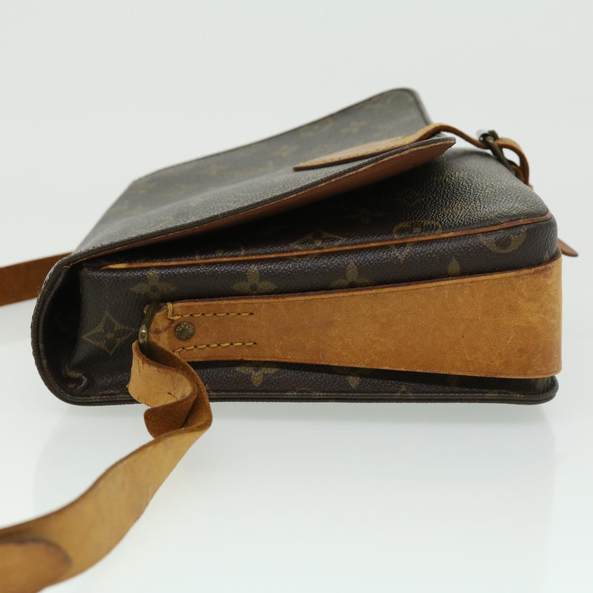 LOUIS VUITTON Monogram Cartouchiere GM Shoulder Bag M51252 LV yk4900
