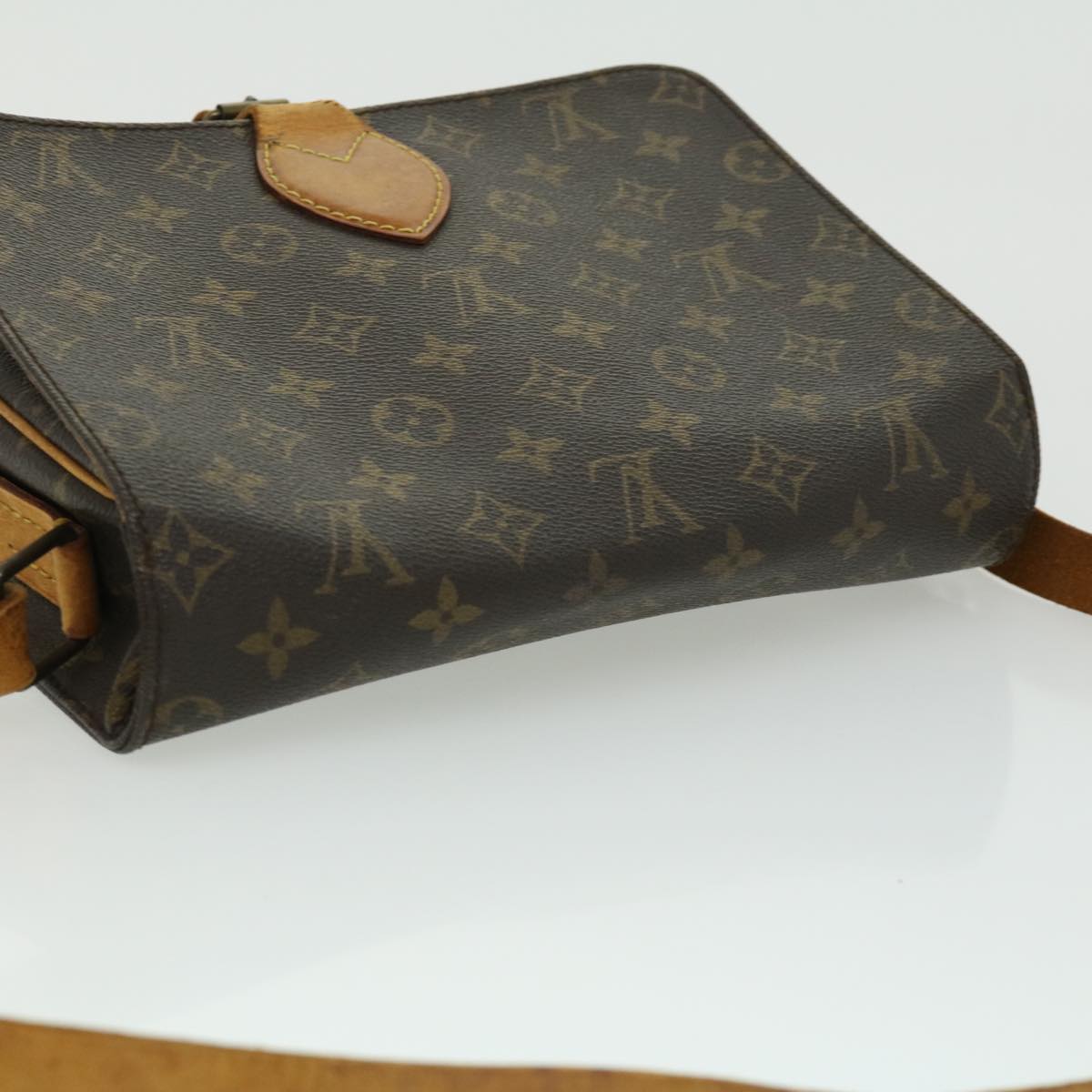 LOUIS VUITTON Monogram Cartouchiere GM Shoulder Bag M51252 LV yk4900