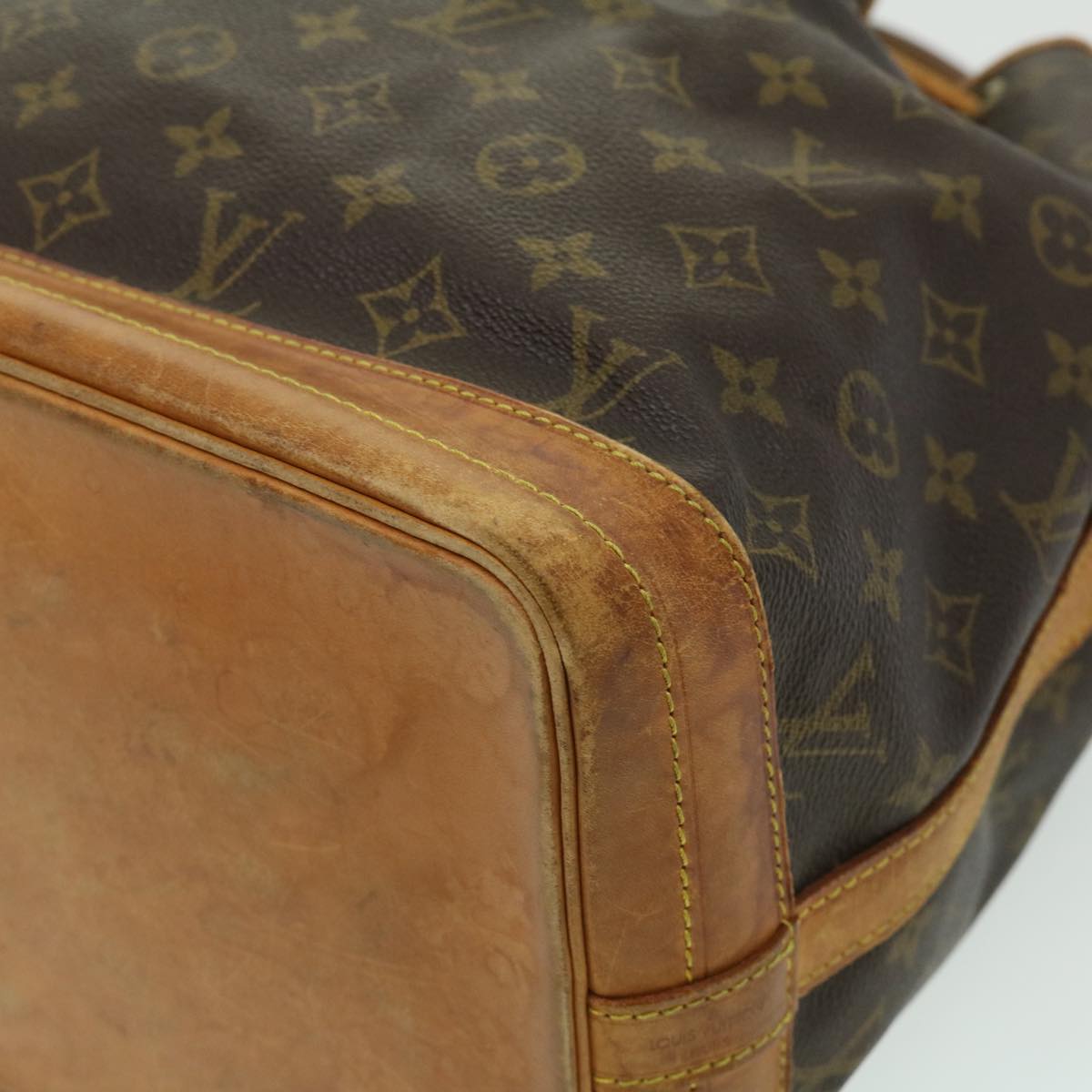LOUIS VUITTON Monogram Noe Shoulder Bag M42224 LV yk4954