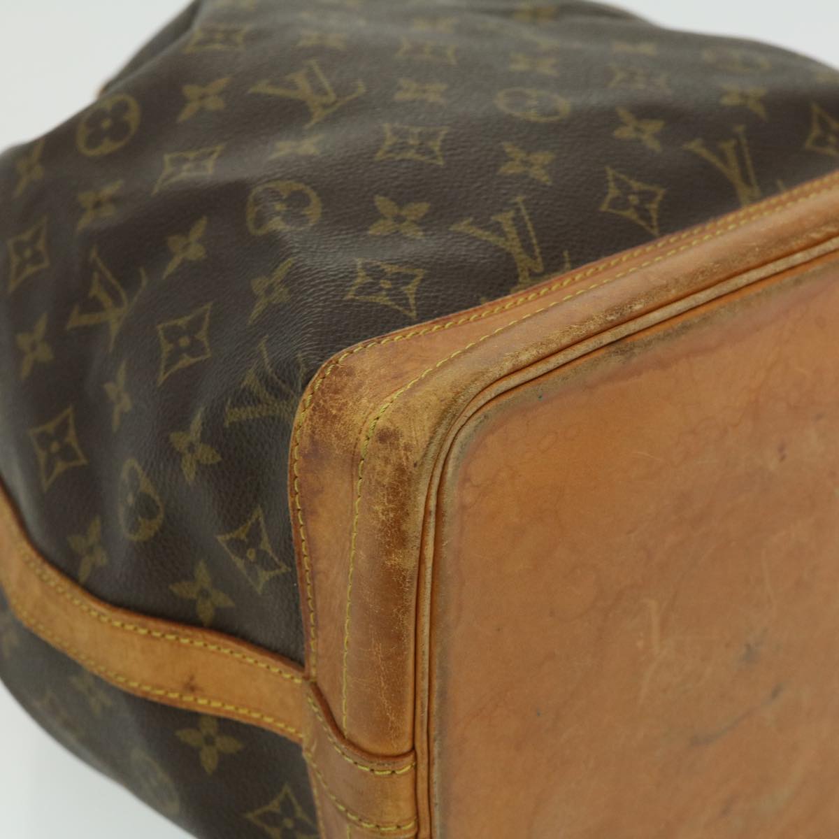 LOUIS VUITTON Monogram Noe Shoulder Bag M42224 LV yk4954