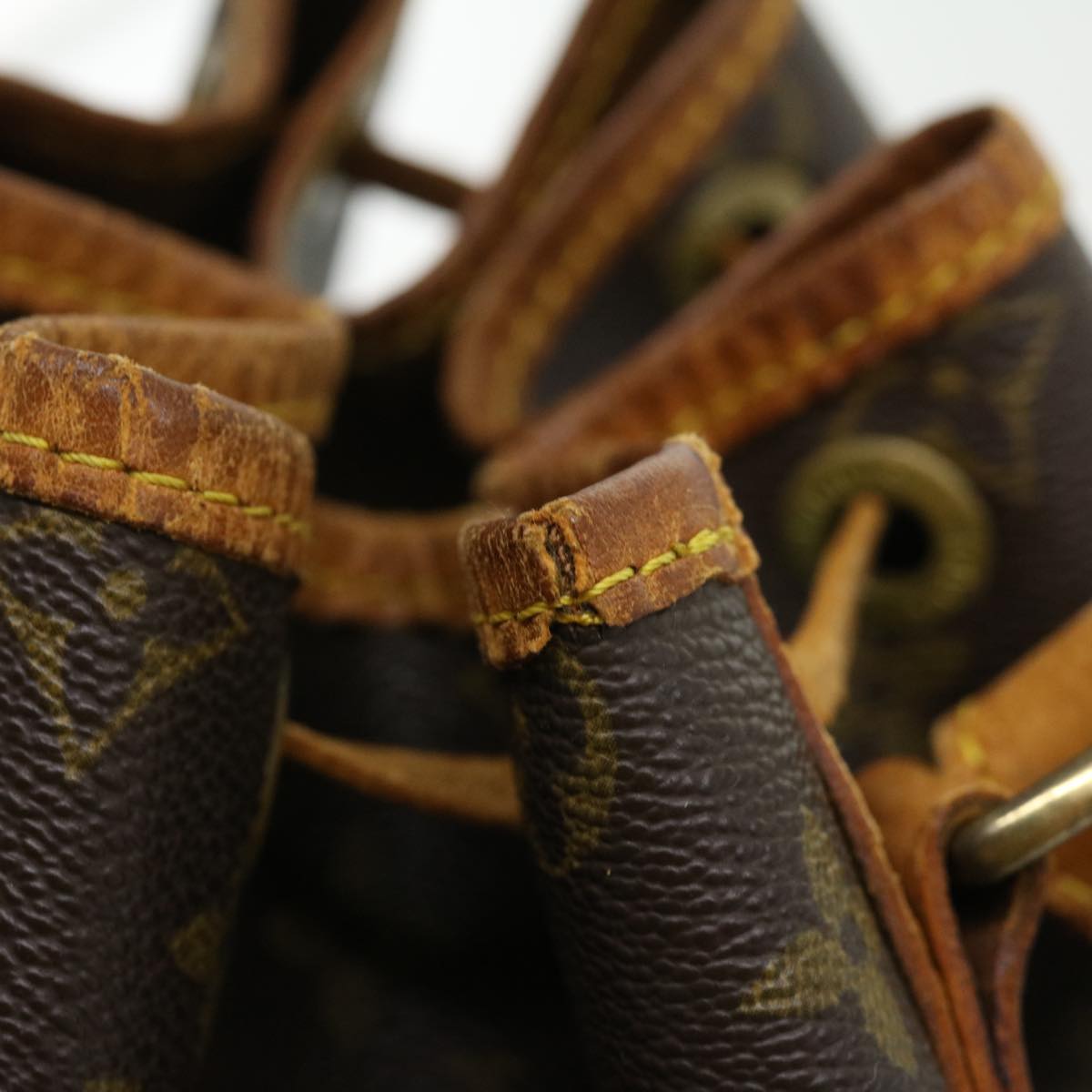LOUIS VUITTON Monogram Noe Shoulder Bag M42224 LV yk4954