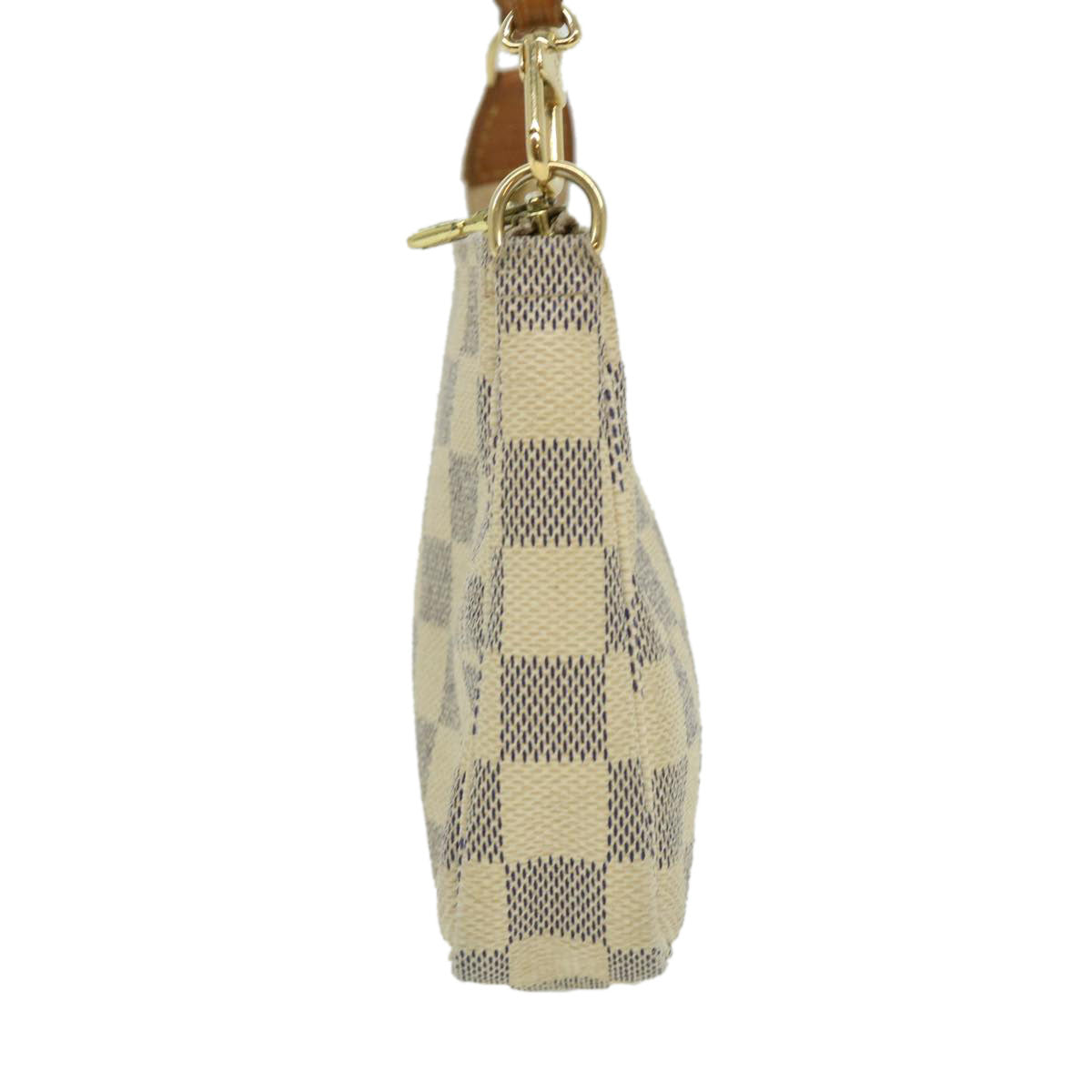 LOUIS VUITTON Damier Azur Pochette Accessoires Pouch N51986 LV yk5062