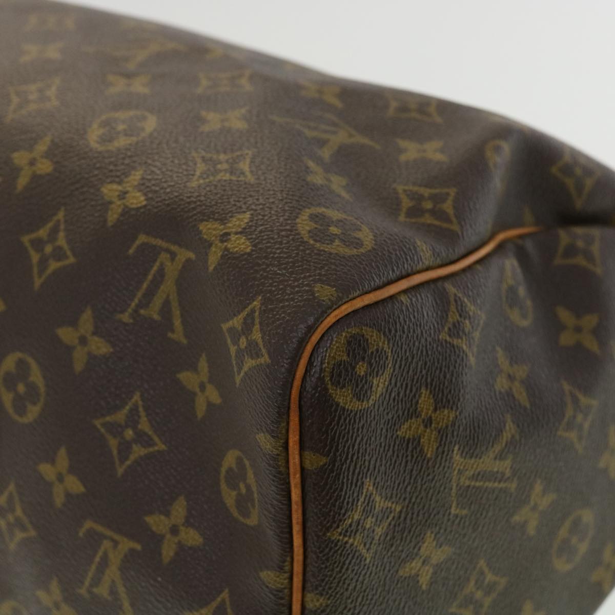 LOUIS VUITTON Monogram Speedy 35 Hand Bag M41524 LV yk5069