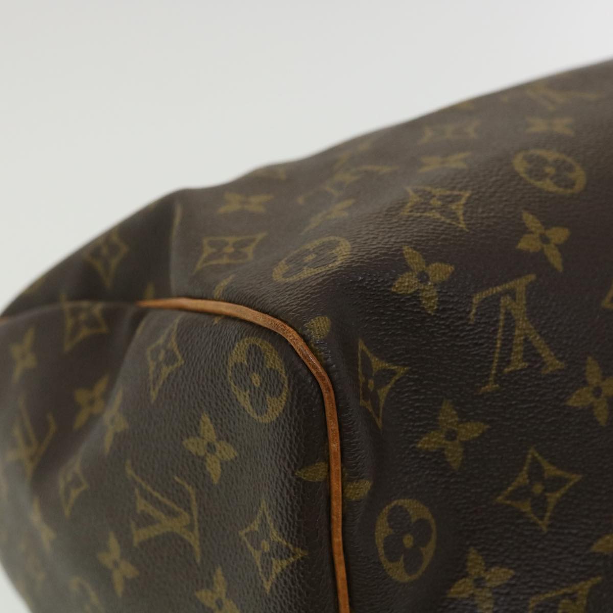LOUIS VUITTON Monogram Speedy 35 Hand Bag M41524 LV yk5069