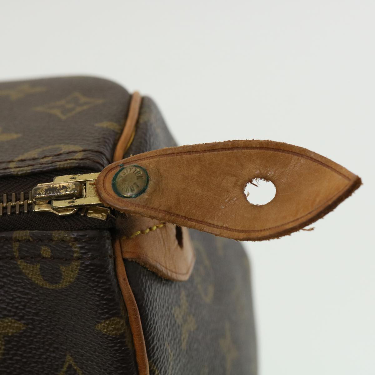 LOUIS VUITTON Monogram Speedy 35 Hand Bag M41524 LV yk5069