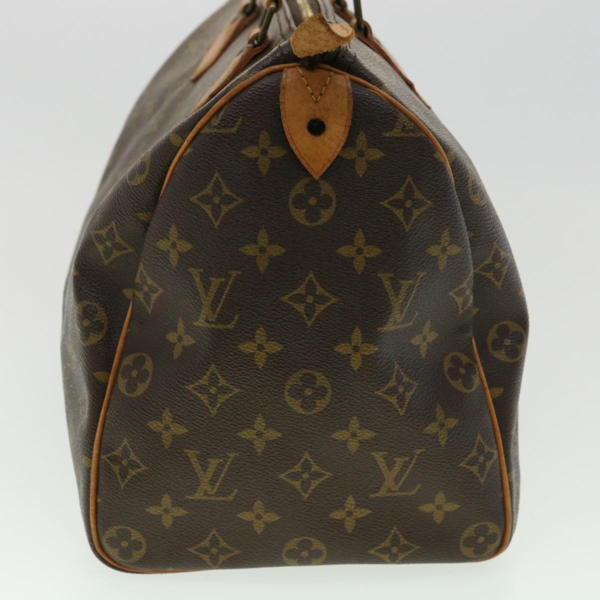 LOUIS VUITTON Monogram Speedy 35 Hand Bag M41524 LV yk5069