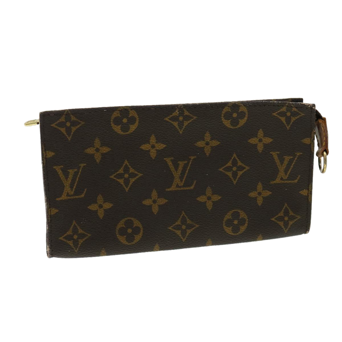 LOUIS VUITTON Monogram Bucket GM Accessory Pouch LV yk5330B