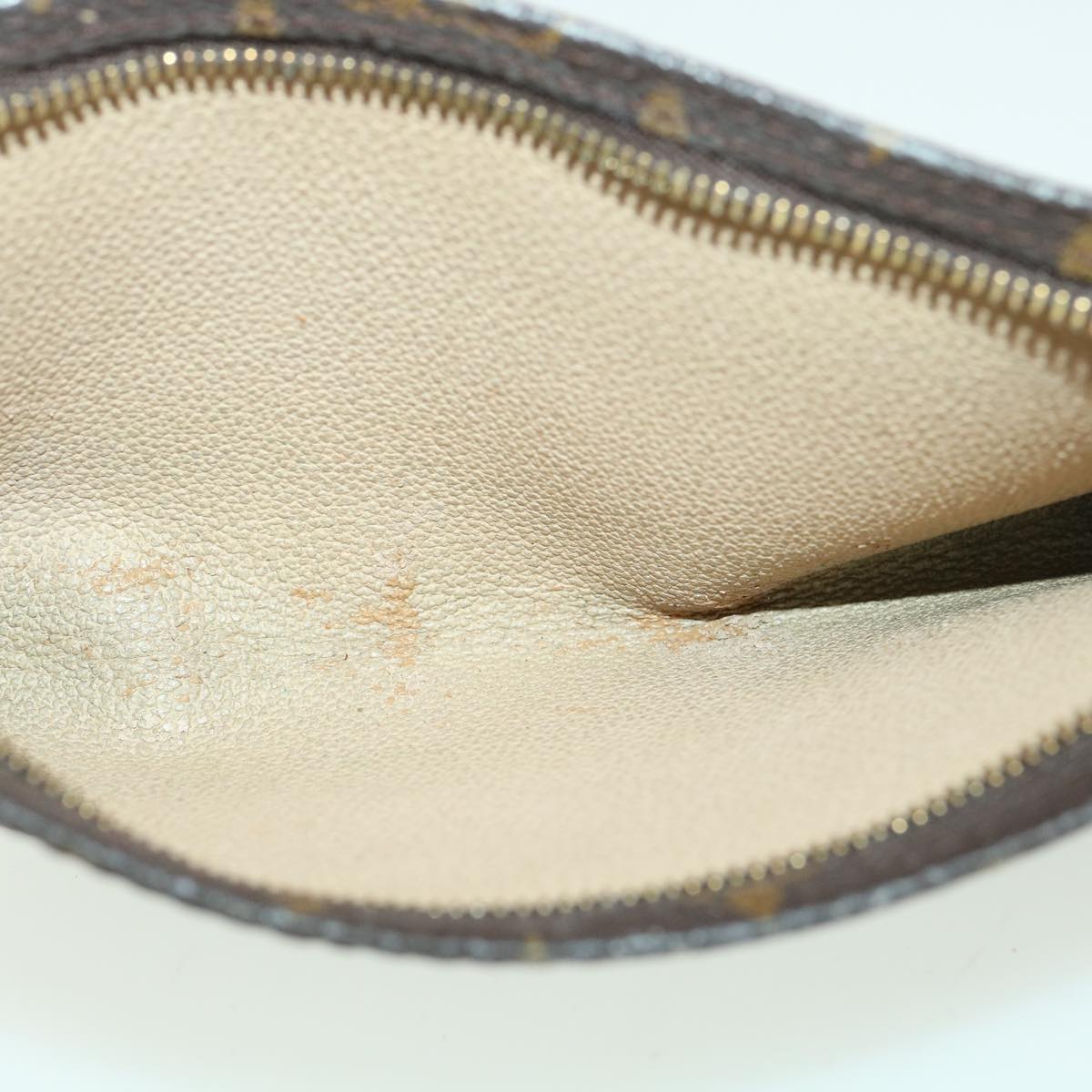 LOUIS VUITTON Monogram Bucket GM Accessory Pouch LV yk5330B