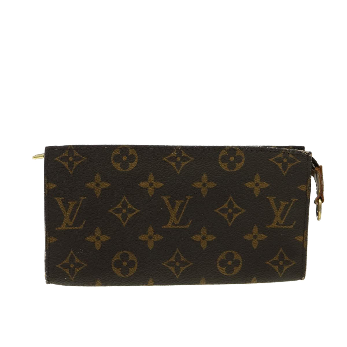LOUIS VUITTON Monogram Bucket GM Accessory Pouch LV yk5330B