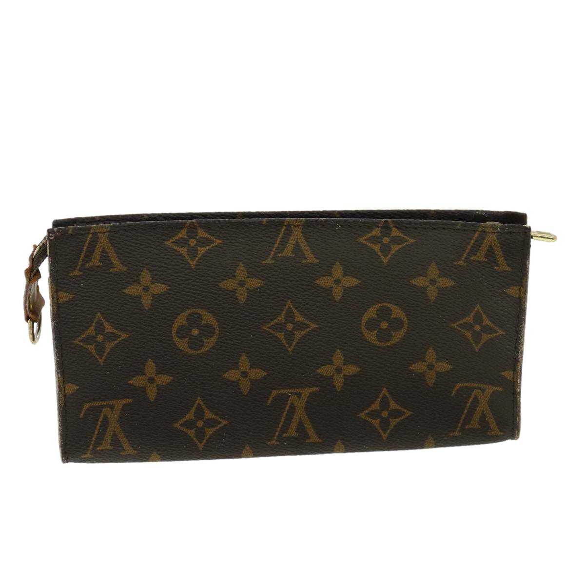 LOUIS VUITTON Monogram Bucket GM Accessory Pouch LV yk5330B
