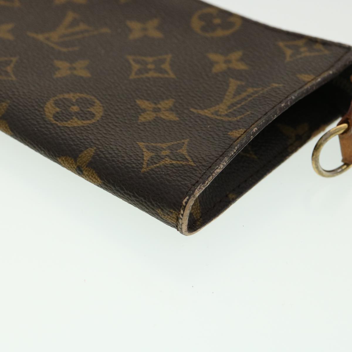 LOUIS VUITTON Monogram Bucket GM Accessory Pouch LV yk5330B