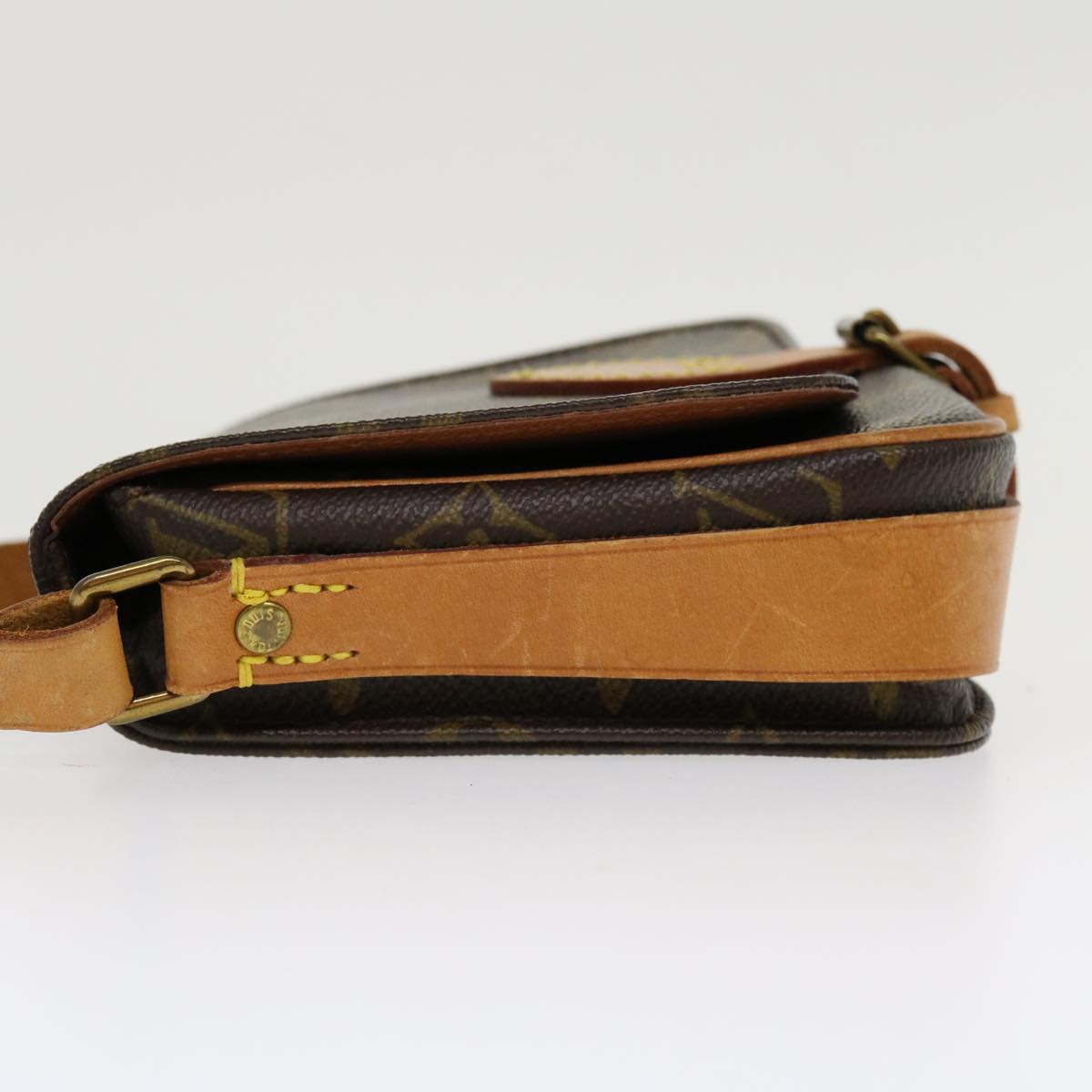 LOUIS VUITTON Monogram Cartouchiere PM Shoulder Bag M51254 LV yk5449