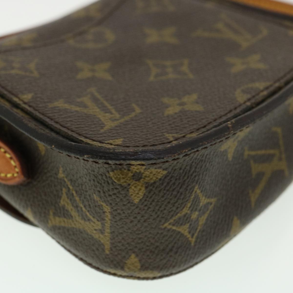LOUIS VUITTON Monogram Bebe Saint Cloud Shoulder Bag M51245 LV yk5506B
