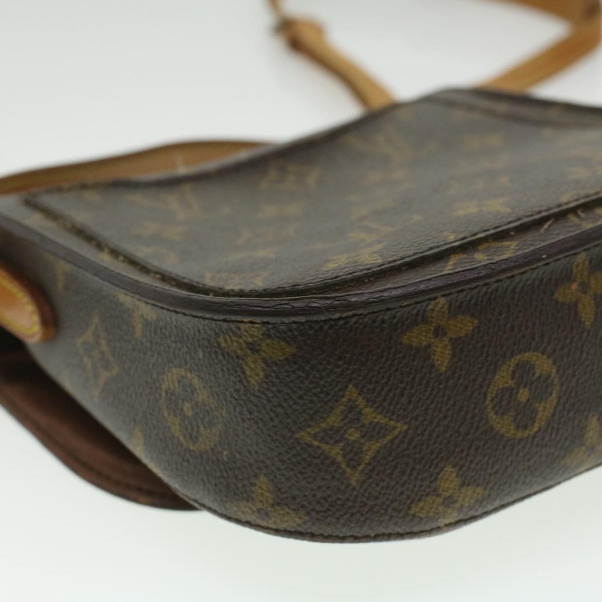 LOUIS VUITTON Monogram Saint Cloud MM Shoulder Bag M51243 LV yk5585B