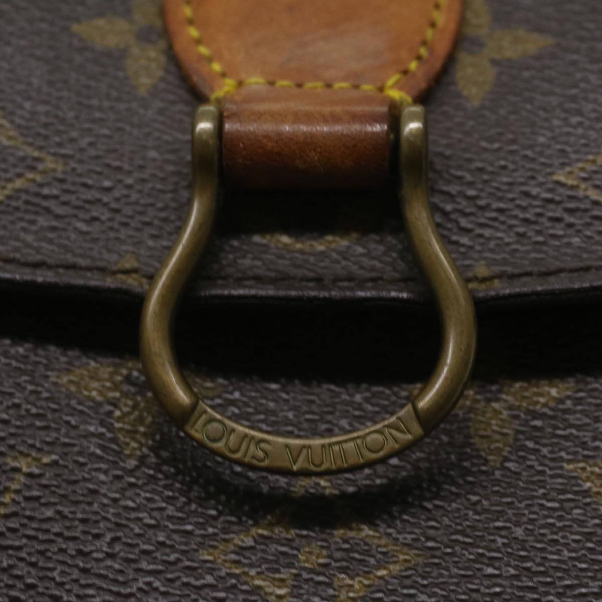 LOUIS VUITTON Monogram Saint Cloud MM Shoulder Bag M51243 LV yk5585B