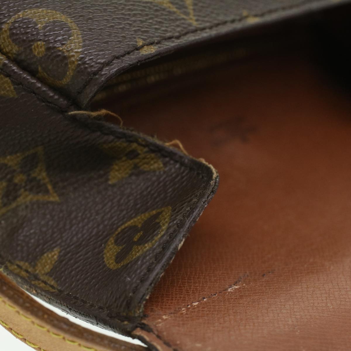 LOUIS VUITTON Monogram Saint Cloud MM Shoulder Bag M51243 LV yk5585B