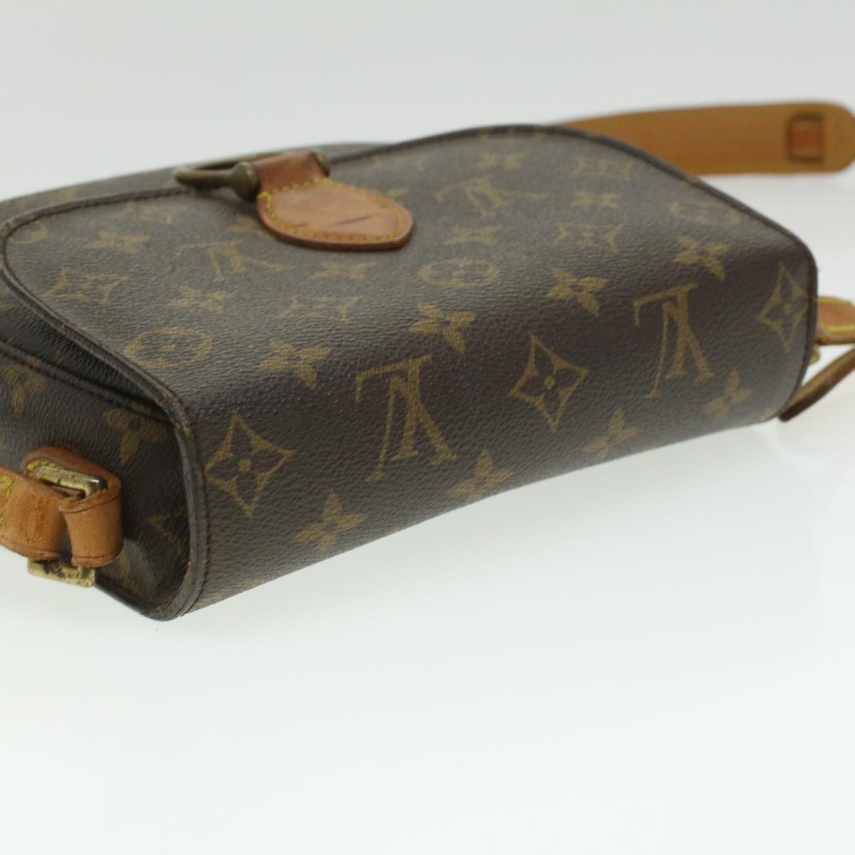 LOUIS VUITTON Monogram Saint Cloud MM Shoulder Bag M51243 LV yk5585B