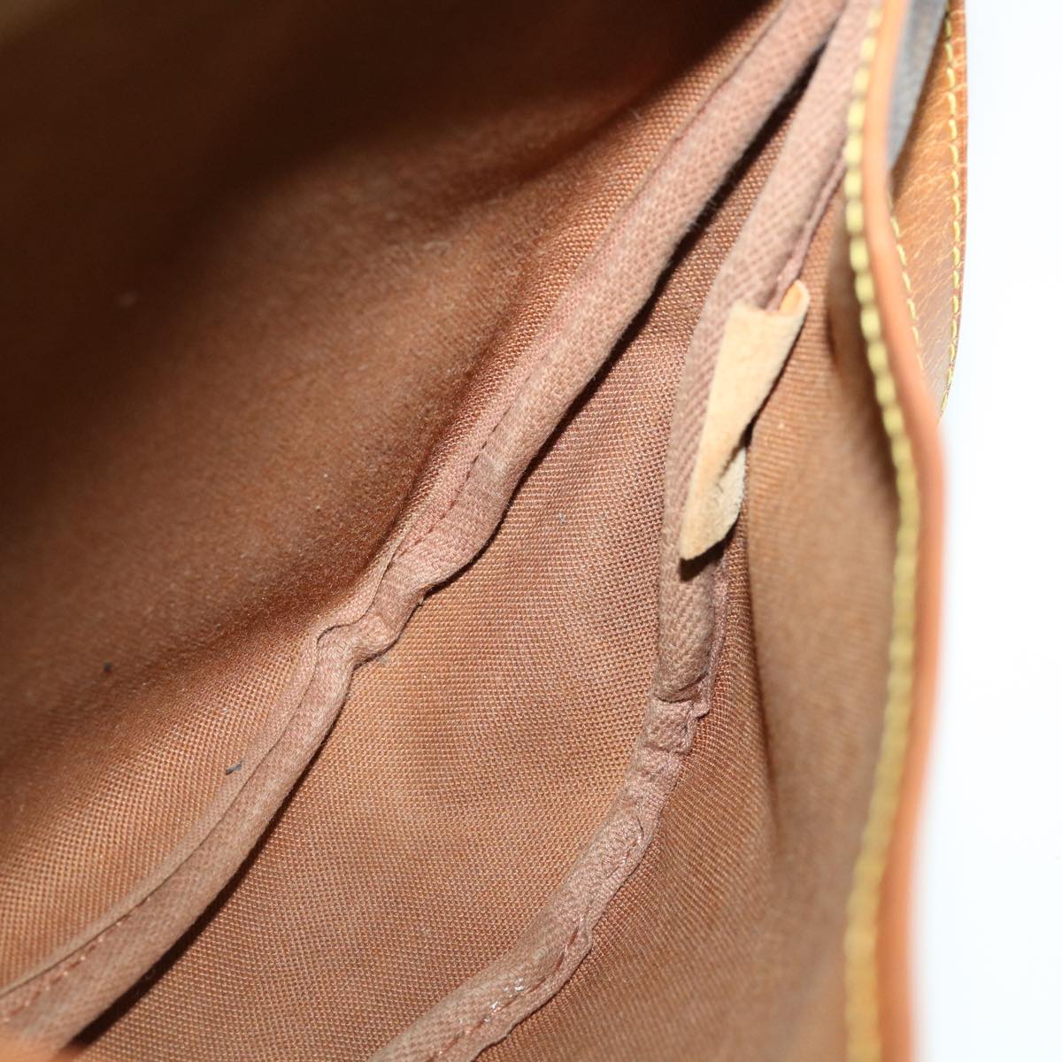 LOUIS VUITTON Monogram Saumur 30 Shoulder Bag M42256 LV yk5656