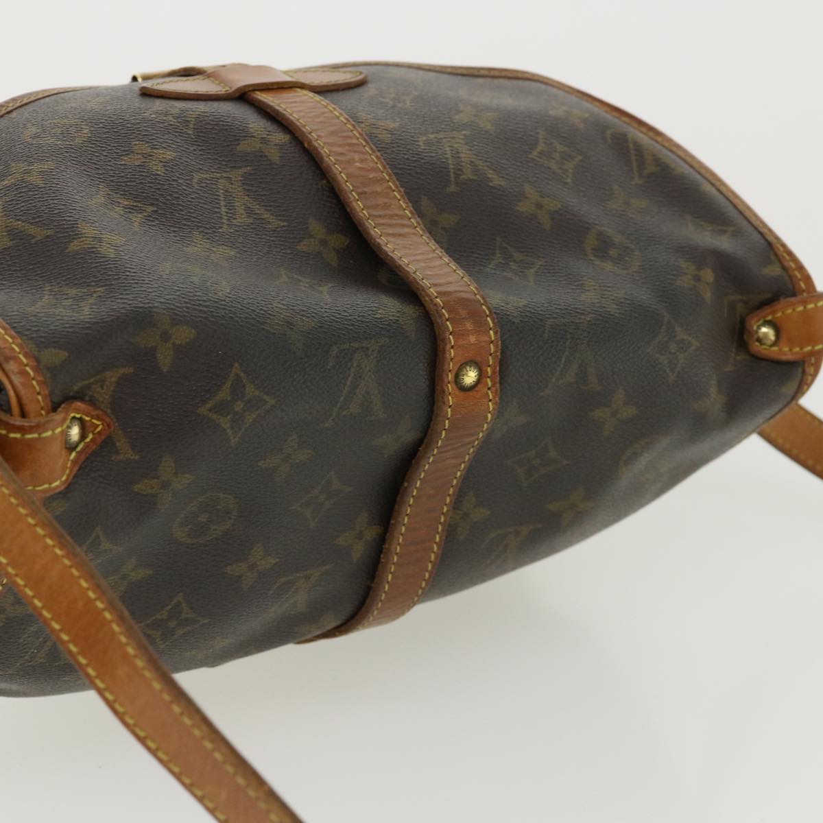 LOUIS VUITTON Monogram Saumur 30 Shoulder Bag M42256 LV yk5656