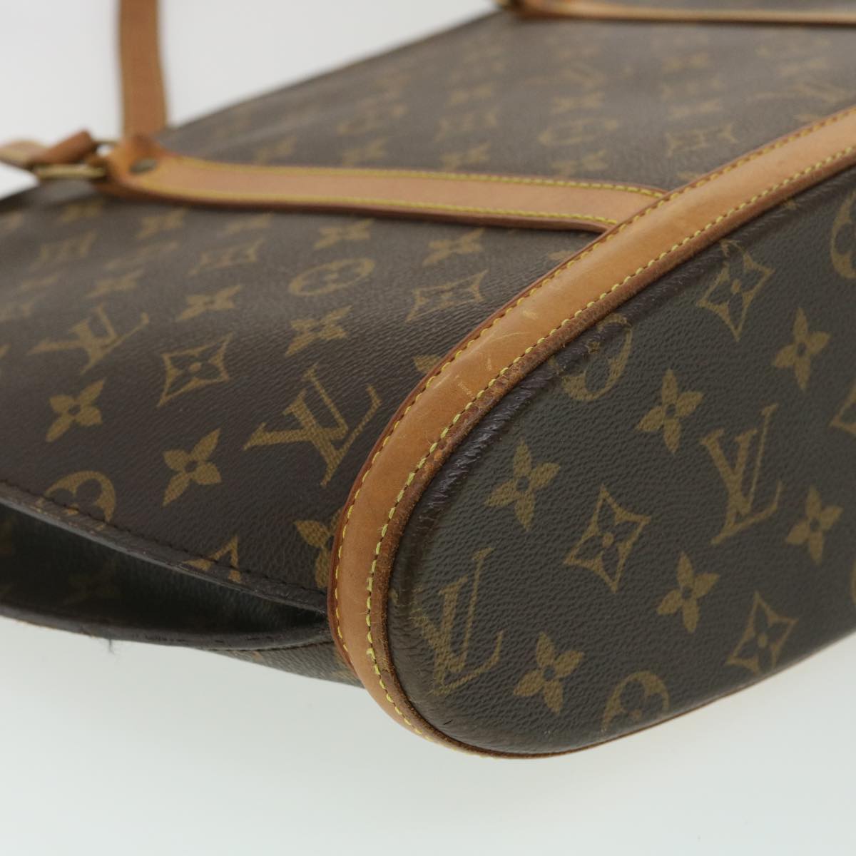 LOUIS VUITTON Monogram Babylone Tote Bag Vintage M51102 LV yk5691