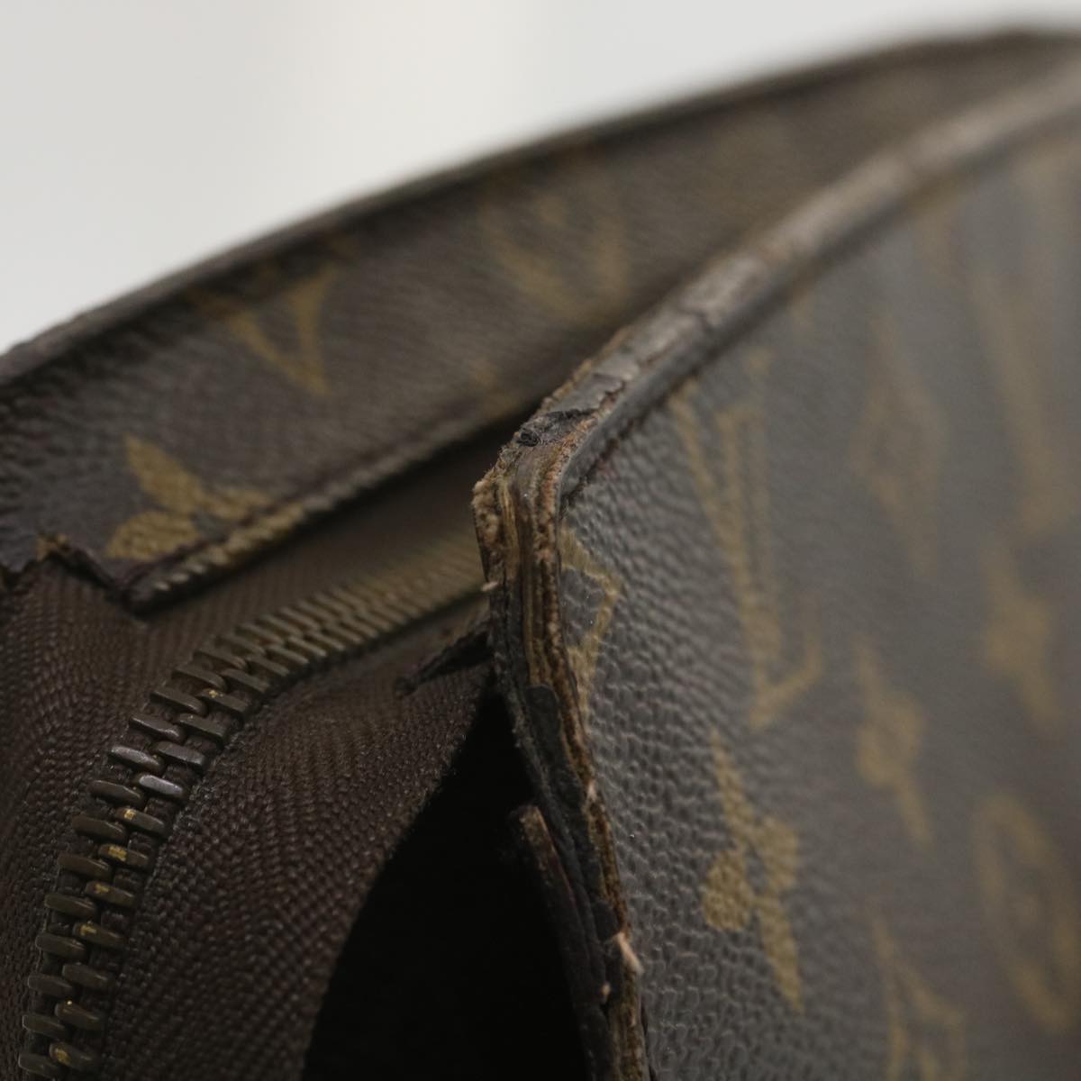 LOUIS VUITTON Monogram Babylone Tote Bag Vintage M51102 LV yk5691
