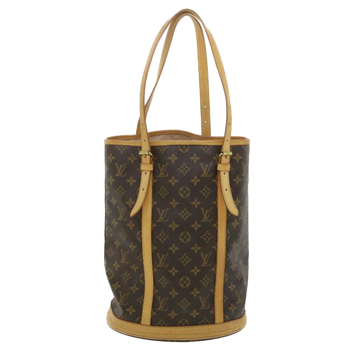 LOUIS VUITTON Monogram Bucket GM Shoulder Bag M42236 LV yk5693