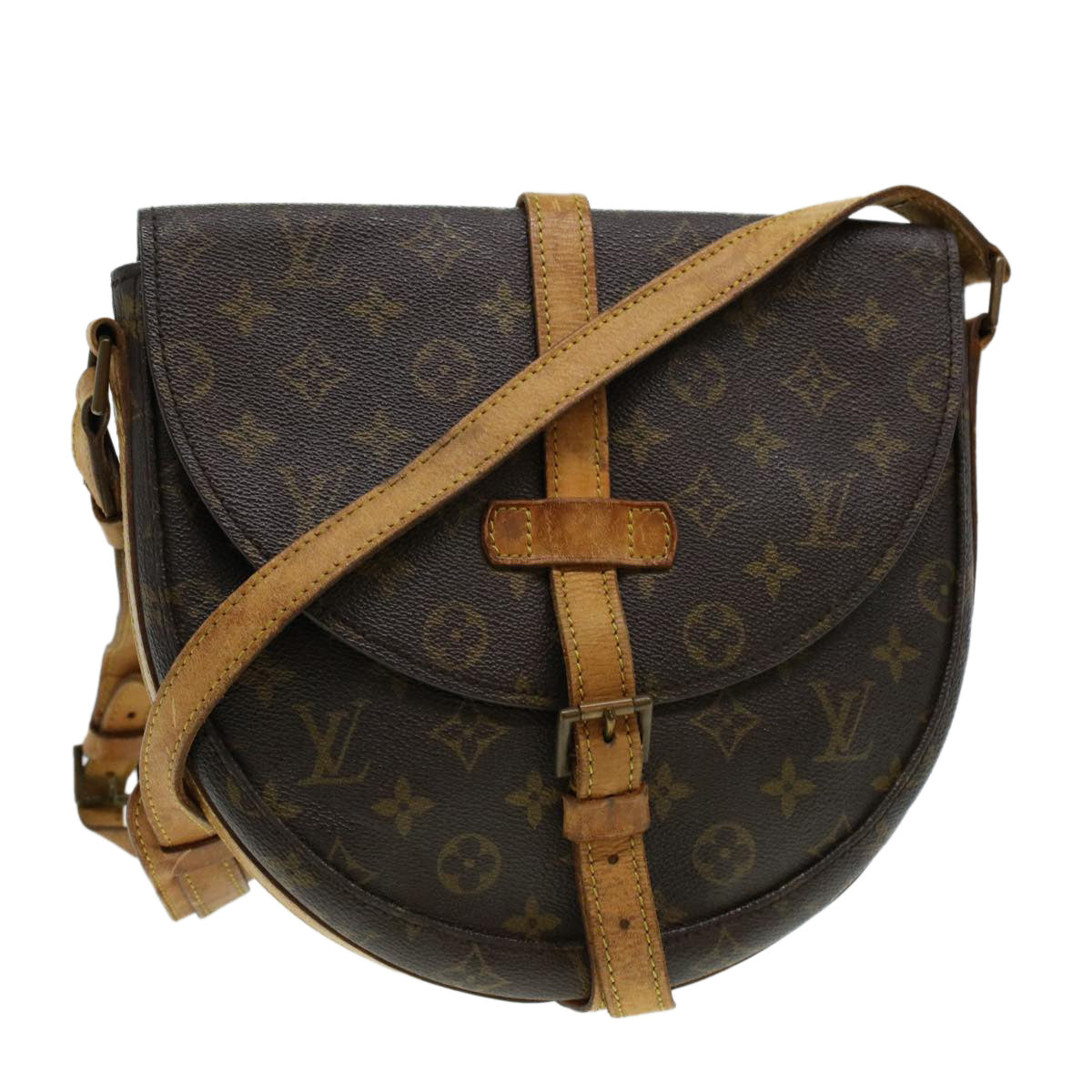 LOUIS VUITTON Monogram Chantilly GM Shoulder Bag M51232 LV yk5697