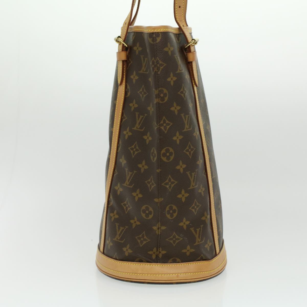 LOUIS VUITTON Monogram Bucket GM Shoulder Bag M42236 LV yk5768