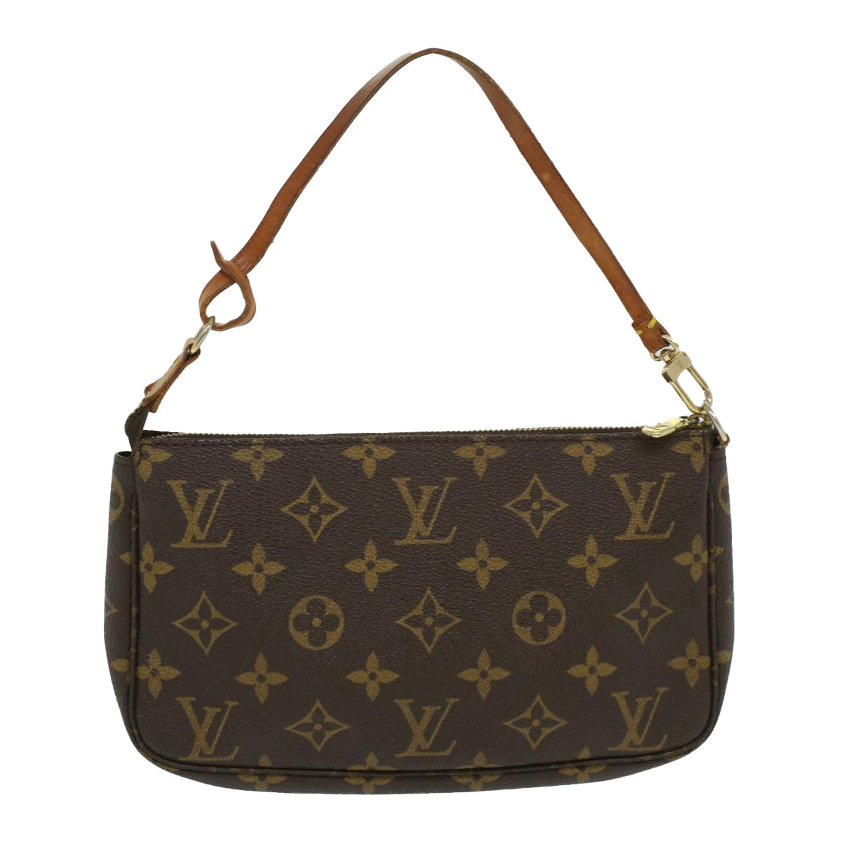 LOUIS VUITTON Monogram Pochette Accessoires Pouch M51980 LV yk5791
