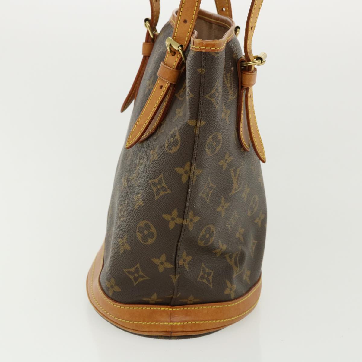 LOUIS VUITTON Monogram Bucket PM Shoulder Bag M42238 LV yk5851