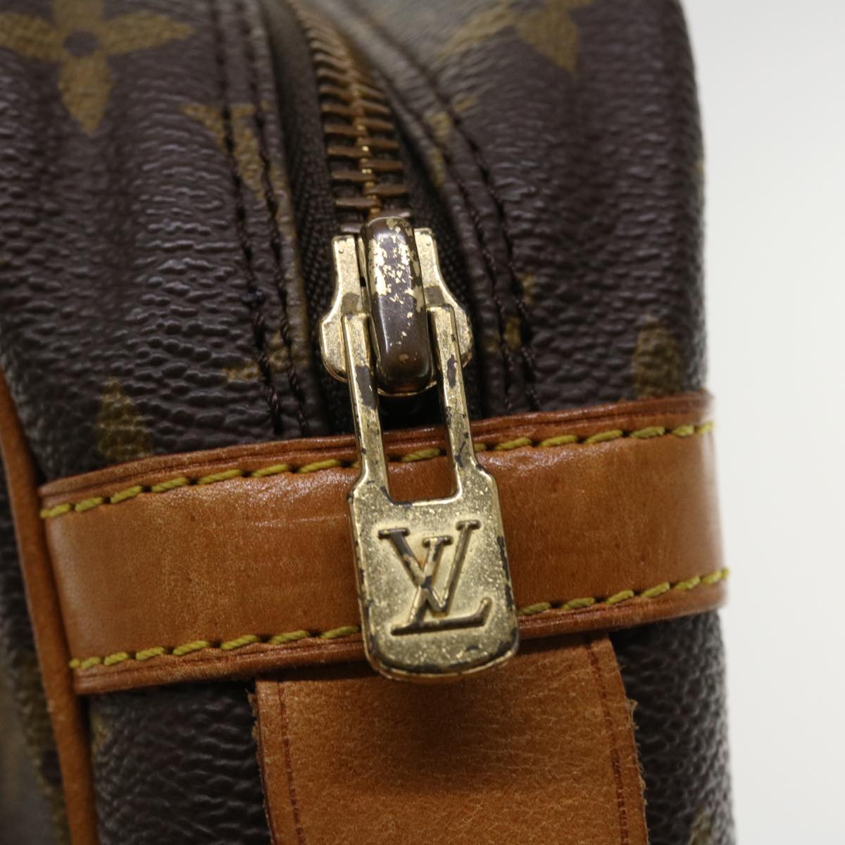 LOUIS VUITTON Monogram Compiegne 28 Clutch Bag M51845 LV yk5869