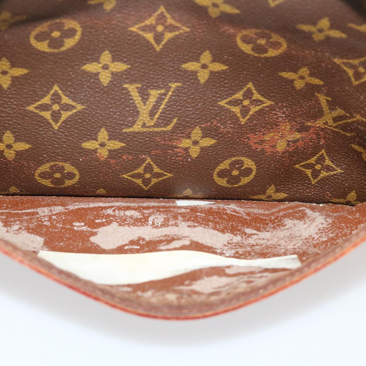 LOUIS VUITTON Monogram Compiegne 28 Clutch Bag M51845 LV yk5869