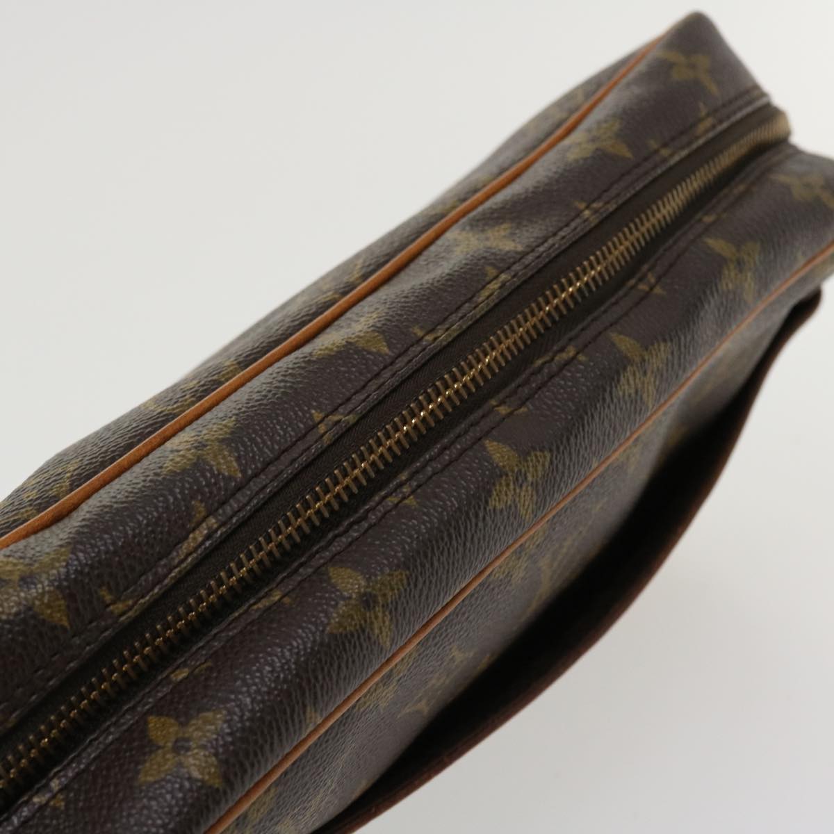 LOUIS VUITTON Monogram Compiegne 28 Clutch Bag M51845 LV yk5869