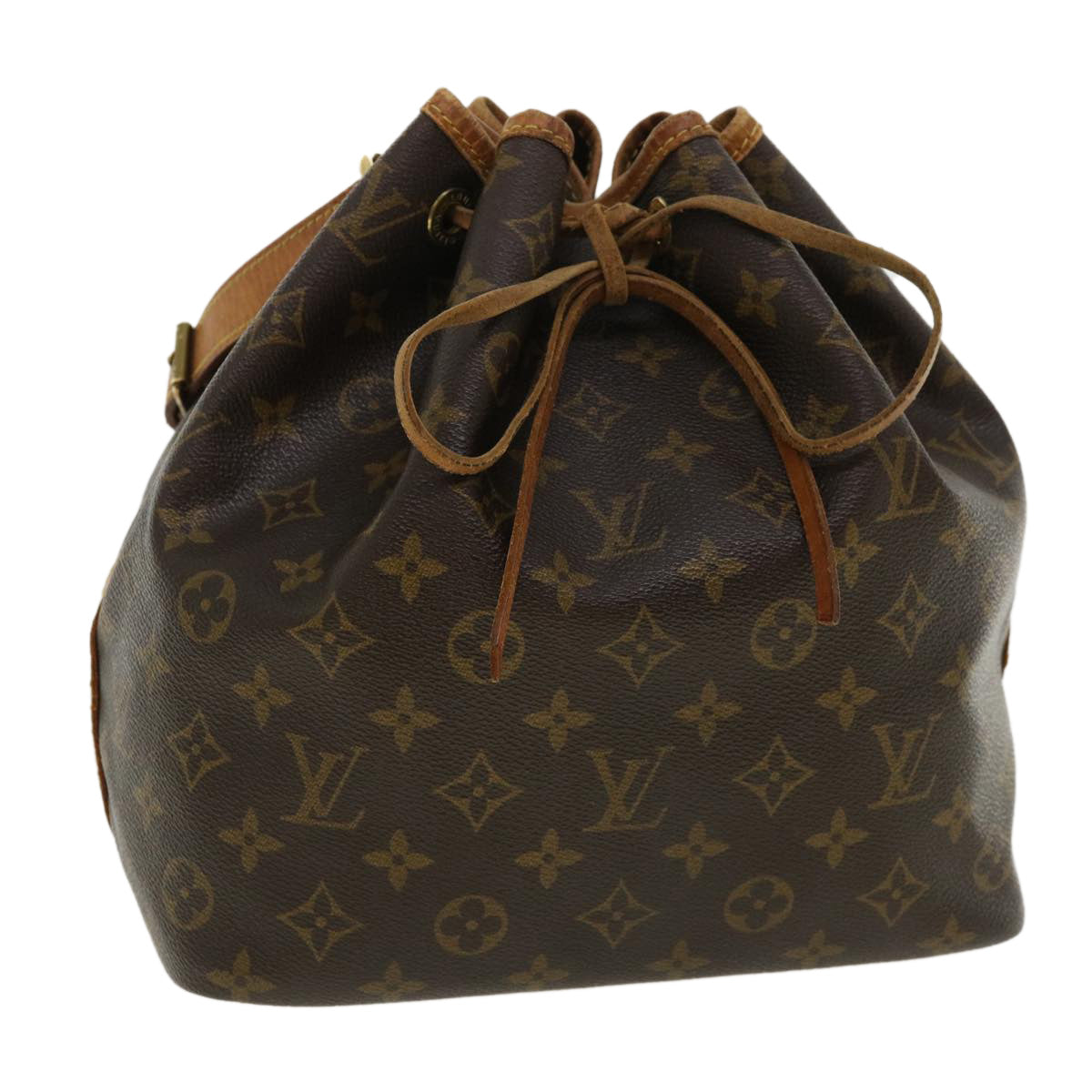LOUIS VUITTON Monogram Petit Noe Shoulder Bag M42226 LV yk5923