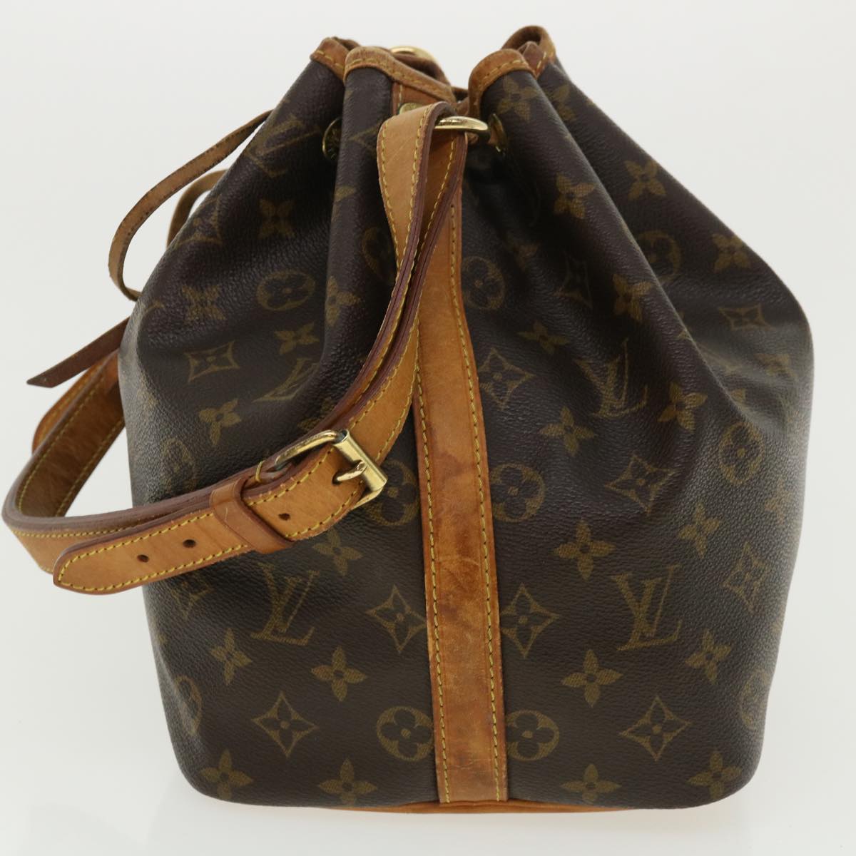 LOUIS VUITTON Monogram Petit Noe Shoulder Bag M42226 LV yk5923