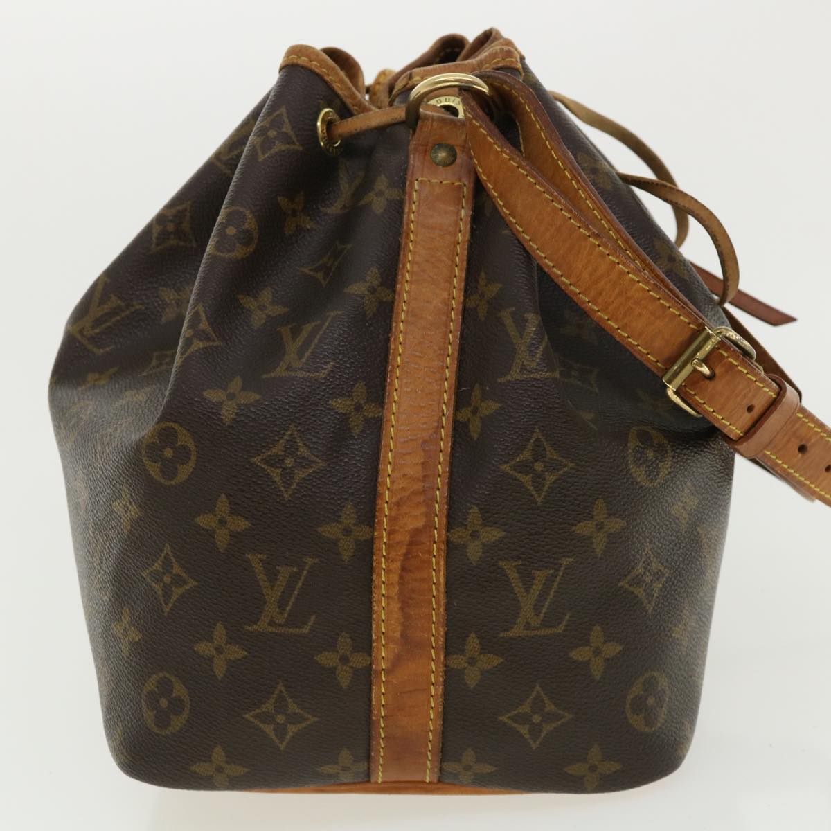 LOUIS VUITTON Monogram Petit Noe Shoulder Bag M42226 LV yk5923