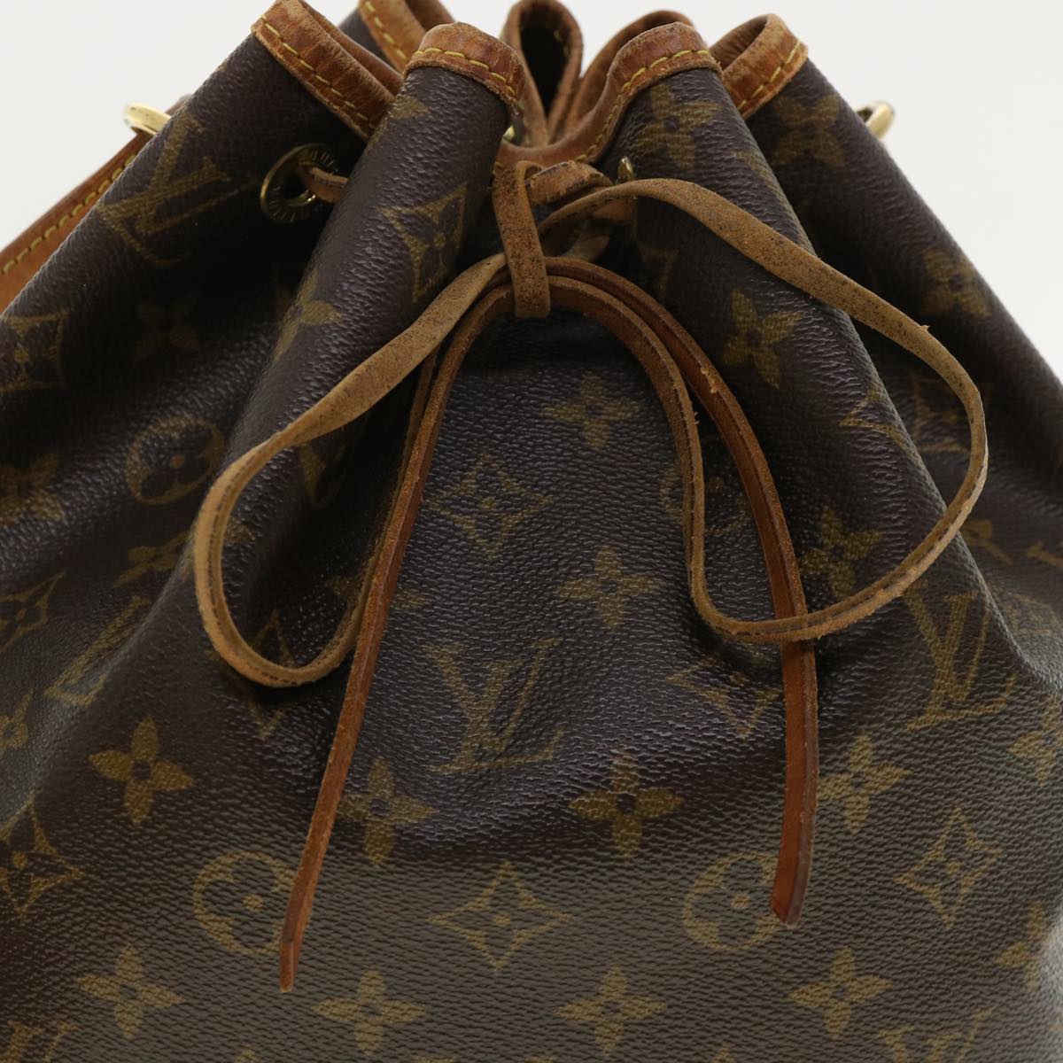 LOUIS VUITTON Monogram Petit Noe Shoulder Bag M42226 LV yk5923