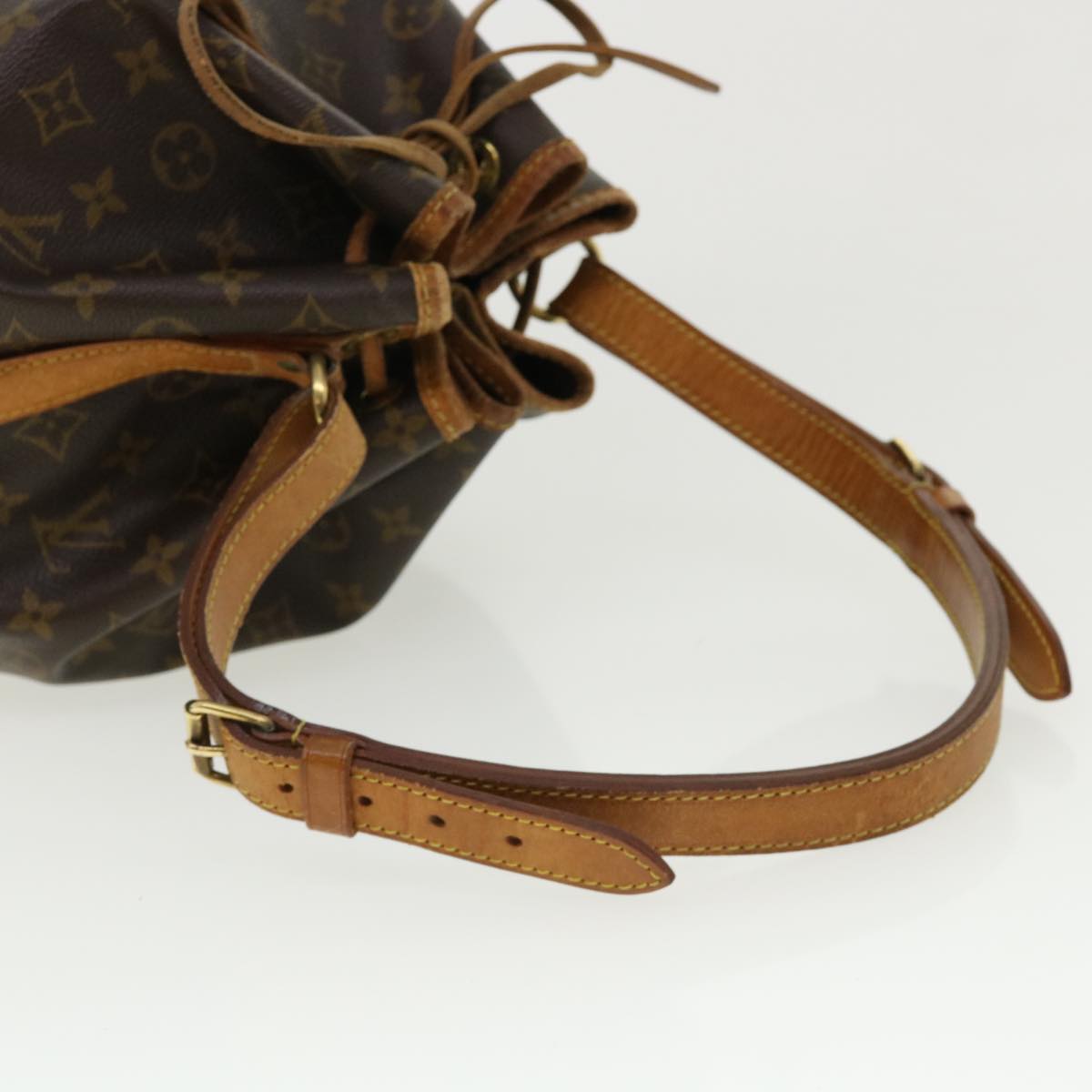 LOUIS VUITTON Monogram Petit Noe Shoulder Bag M42226 LV yk5923