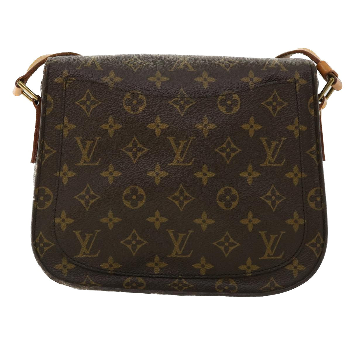 LOUIS VUITTON Monogram Saint Cloud GM Shoulder Bag M51242 LV yk5924