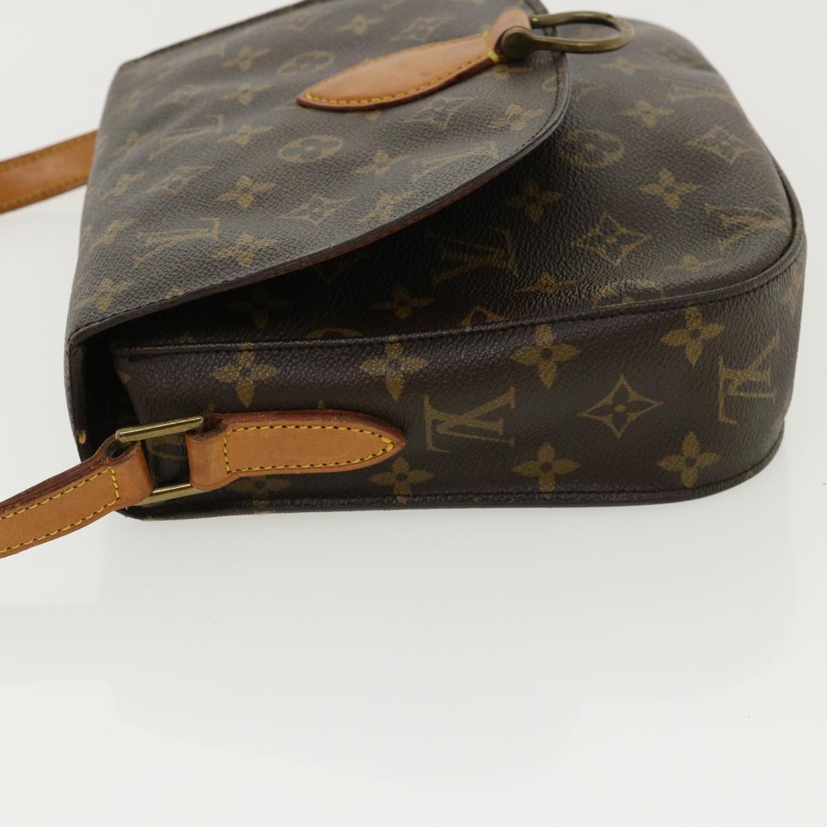 LOUIS VUITTON Monogram Saint Cloud GM Shoulder Bag M51242 LV yk5924