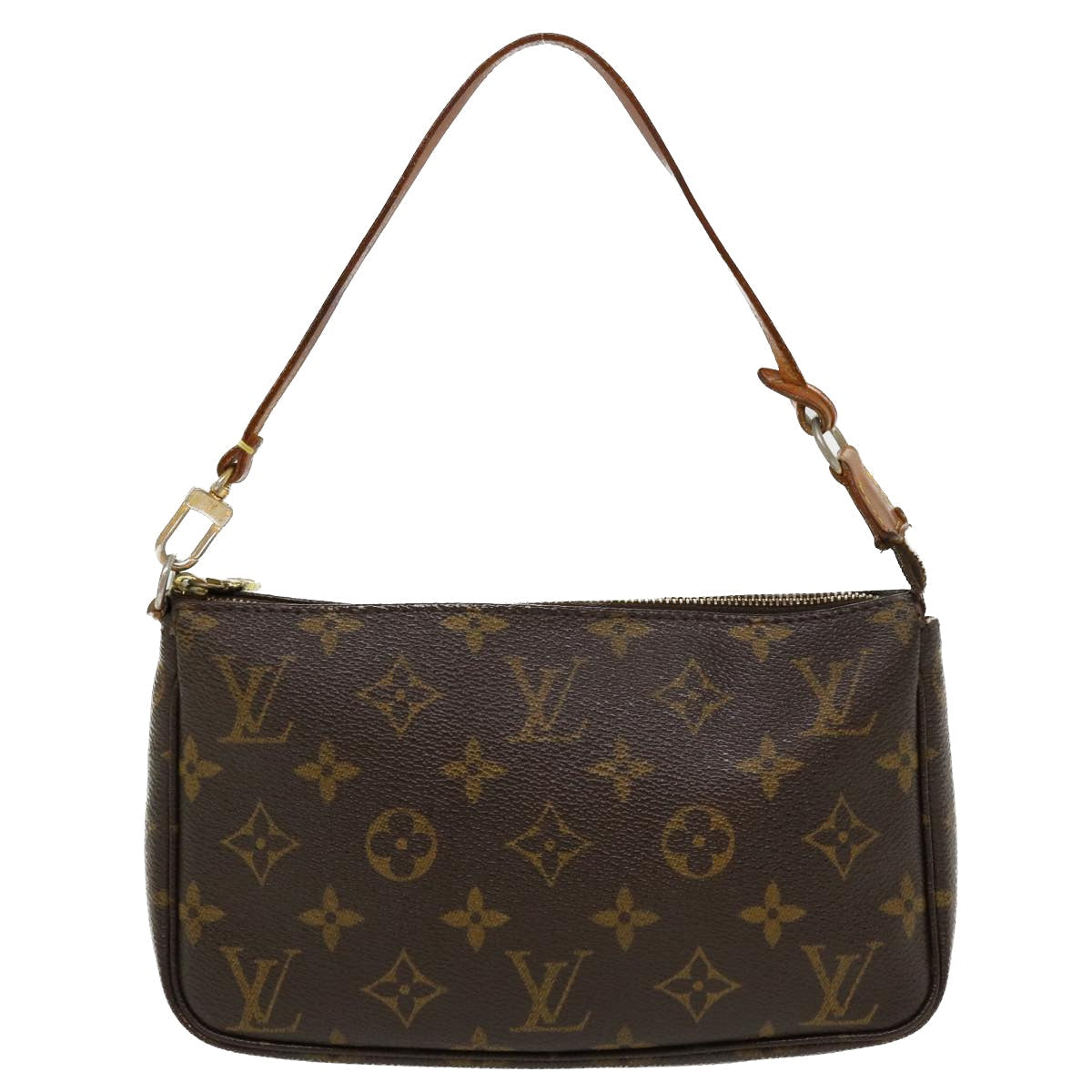 LOUIS VUITTON Monogram Pochette Accessoires Pouch M51980 LV yk5958