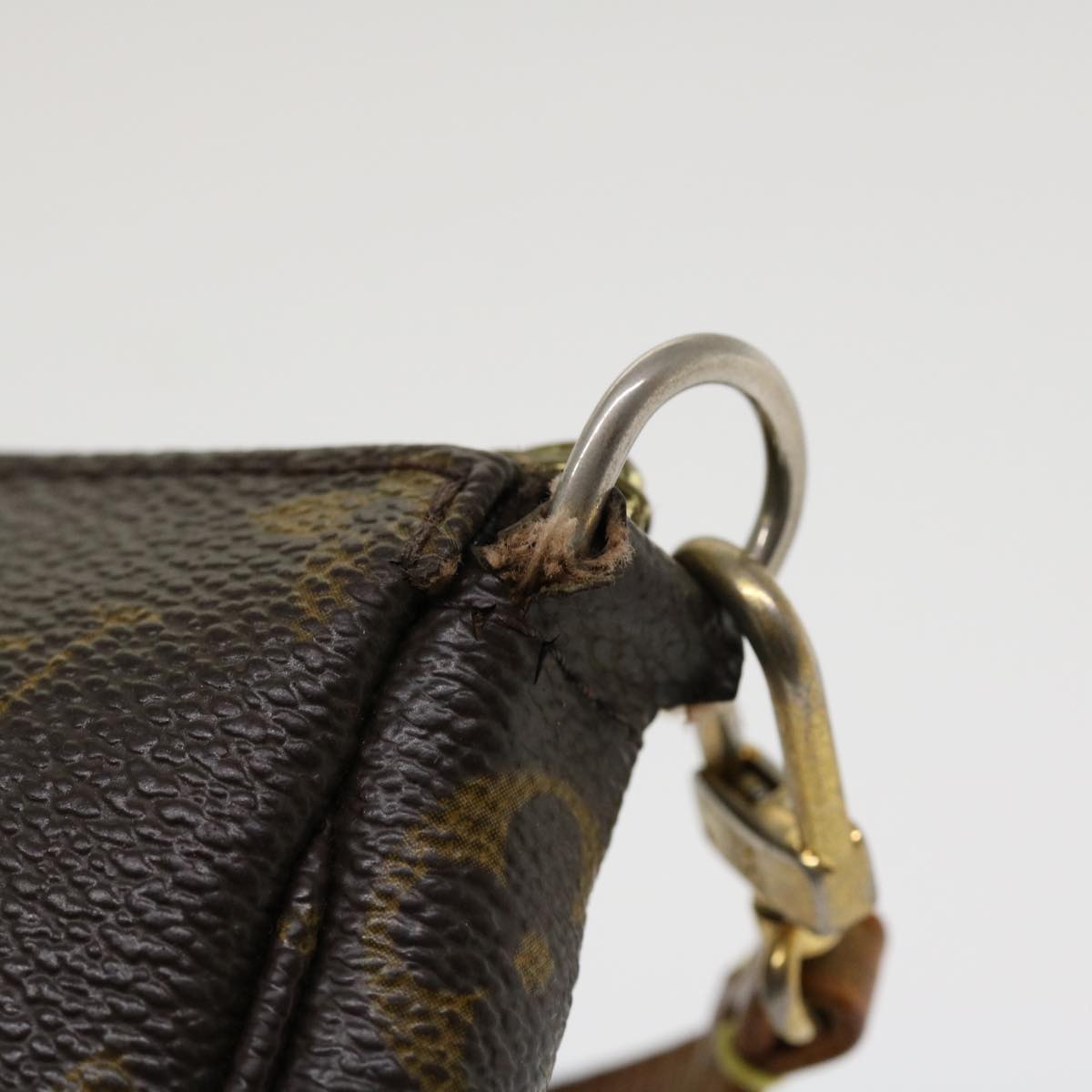 LOUIS VUITTON Monogram Pochette Accessoires Pouch M51980 LV yk5958