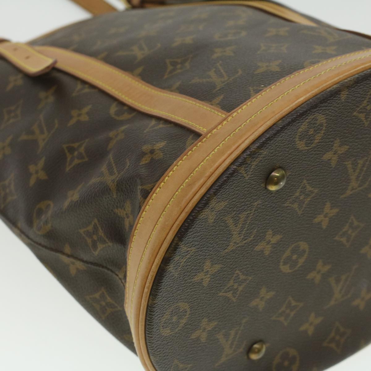 LOUIS VUITTON Monogram Bucket GM Shoulder Bag M42236 LV yk6013