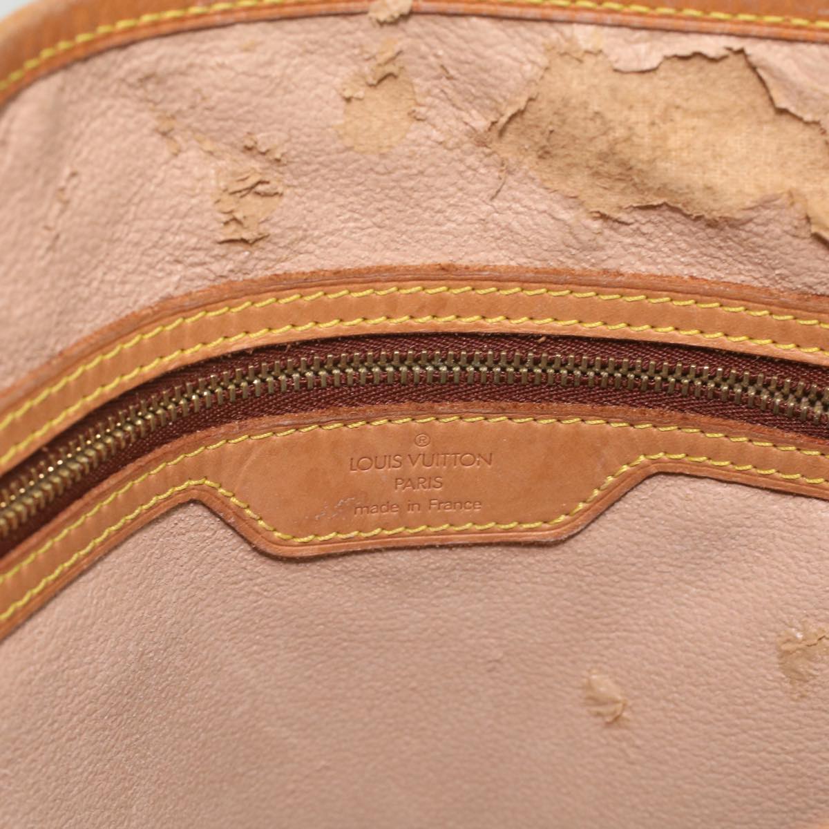 LOUIS VUITTON Monogram Bucket GM Shoulder Bag M42236 LV yk6013