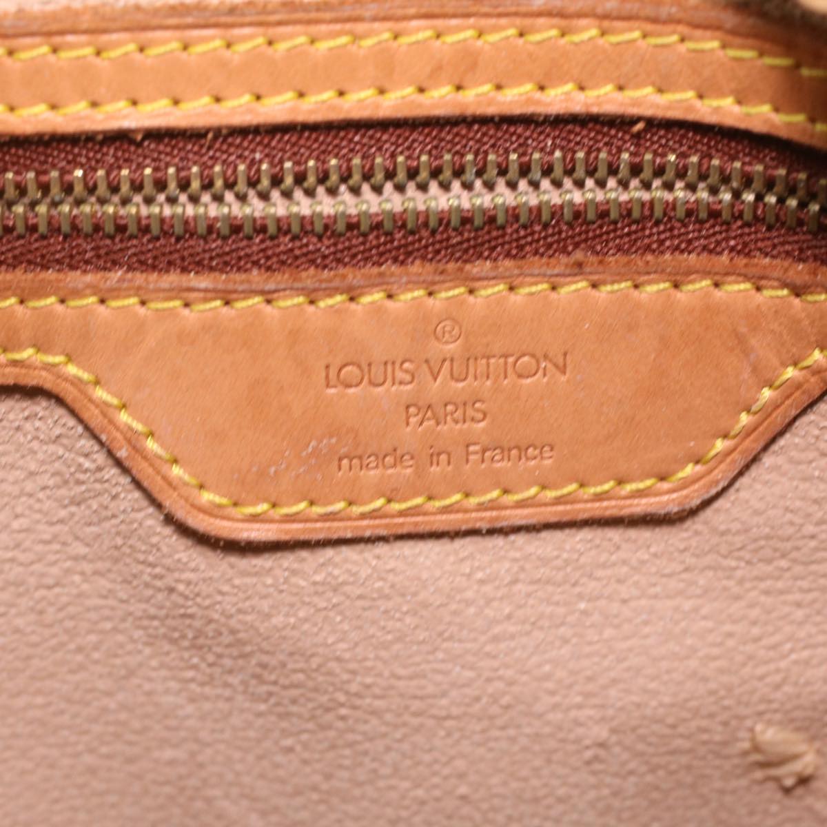 LOUIS VUITTON Monogram Bucket GM Shoulder Bag M42236 LV yk6013