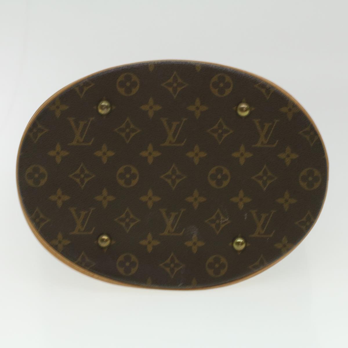 LOUIS VUITTON Monogram Bucket GM Shoulder Bag M42236 LV yk6013