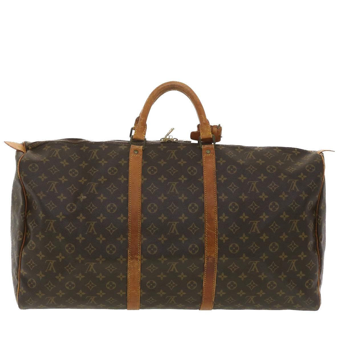 LOUIS VUITTON Monogram Keepall 60 Boston Bag M41422 LV yk6111