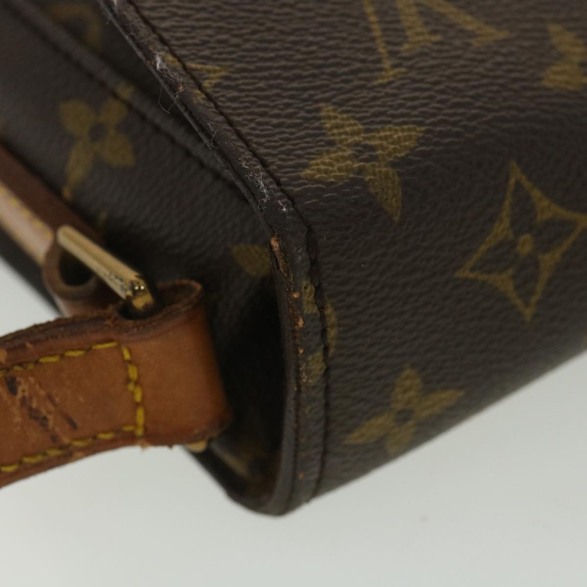 LOUIS VUITTON Monogram Saint Cloud GM Shoulder Bag M51242 LV yk6113